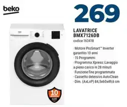 Sinergy Lavatrice Beko BMX7126DB offerta