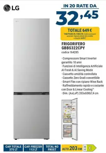 Frigorifero LG
