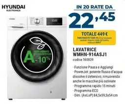 Sinergy Lavatrice Hyundai offerta