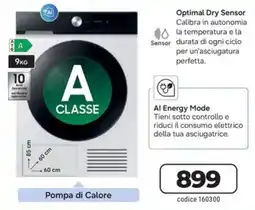 Sinergy Asciugatrice Pompa di Calore offerta