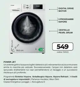 Sinergy Lavatrice offerta