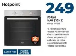 Sinergy Hotpoint forno HAO 235H X offerta