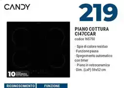 Sinergy Candy piano cottura offerta