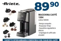 Sinergy Ariete macchina caffè 1304 offerta