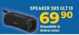 Sinergy Speaker SRS ULT10 offerta