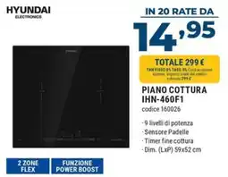 Sinergy Hyundai piano cottura offerta