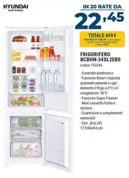 Sinergy Frigorifero Hyundai offerta