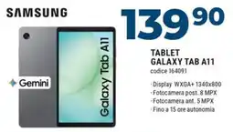 Sinergy Samsung Galaxy Tab A11 offerta