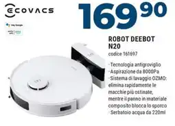 Sinergy Ecovacs Robot Deebot N20 offerta