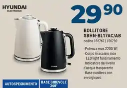 Sinergy Bollitore Hyundai offerta
