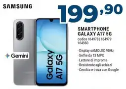 Sinergy Samsung Smartphone Galaxy A17 5G offerta