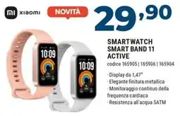 Sinergy Xiaomi Smartwatch Smart Band 11 Active offerta