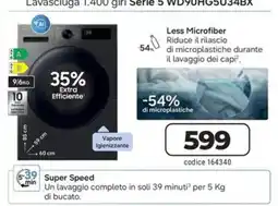 Sinergy Lavasciuga 1.400 giri Serie 5 offerta