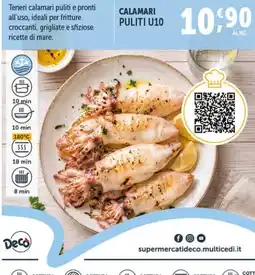 Deco Superfreddo Calamari puliti U10 offerta