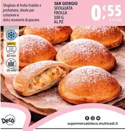 Deco Superfreddo San Giorgio Sfogliata Frolla offerta
