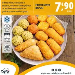 Deco Superfreddo Fritto misto Napoli Decò offerta