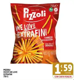 Deco Superfreddo Pizzoli patate we love extrafini offerta