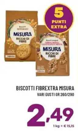 Il Centesimo Biscotti Fibrextra Misura offerta