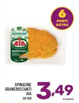 Il Centesimo Spinacine grancrocanti AIA offerta
