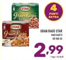 Il Centesimo Gran Ragù Star offerta