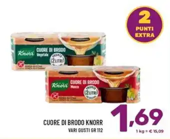 Il Centesimo Cuore di brodo Knorr offerta