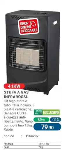 Cfadda Stufa a gas infrarossi offerta