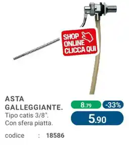 Cfadda Asta galleggiante offerta