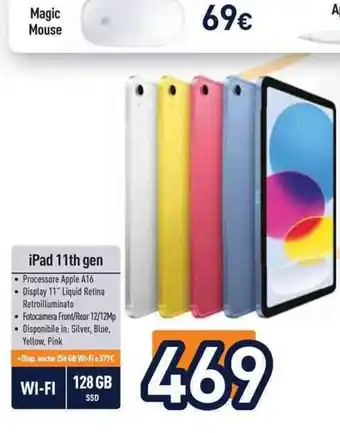 Unieuro iPad 11th gen offerta