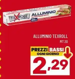 Il Centesimo Alluminio Texroll offerta