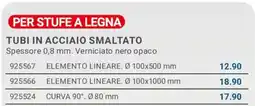 Cfadda Tubi in acciaio smaltato offerta