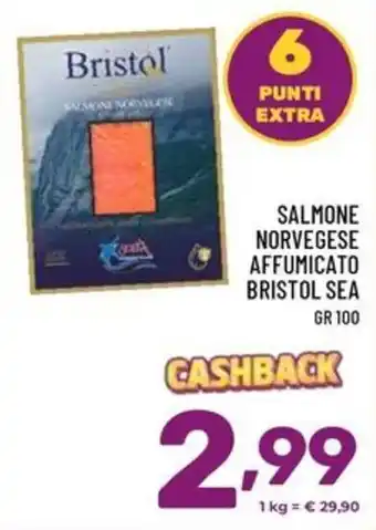 Il Centesimo Salmone norvegese affumicato bristol sea offerta