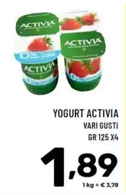 Il Centesimo Yogurt Activia offerta