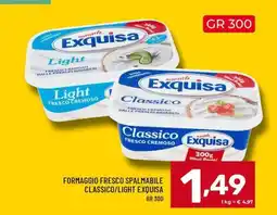 Il Centesimo Formaggio fresco spalmabile Exquisa offerta
