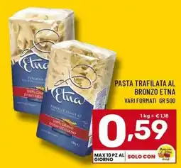 Il Centesimo Pasta trafile al bronzo Etna offerta