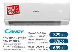 Cfadda Condizionatore Candy Pura offerta
