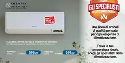 Cfadda Climatizzatore Alysea e Monosplit 9000BTU offerta