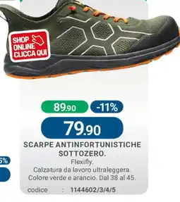 Cfadda Scarpe antinfortunistiche sottozero. Flexifly. offerta