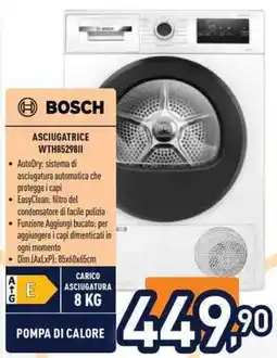 Unieuro Asciugatrice Bosch offerta