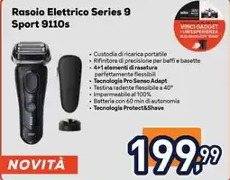 Unieuro Rasoio Elettrico Series 9 Sport 9110s offerta