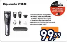 Unieuro Regolabarba BT9520 offerta