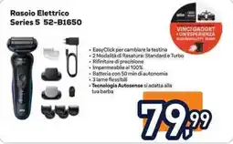 Unieuro Rasoio Elettrico Series 5 52-B1650 offerta