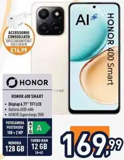 Unieuro Honor 400 Smart offerta