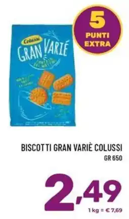 Il Centesimo Biscotti Gran Varié Colussi offerta
