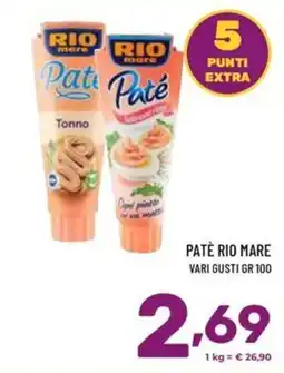 Il Centesimo Paté Rio Mare offerta