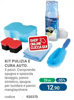 Cfadda Kit pulizia e cura auto offerta