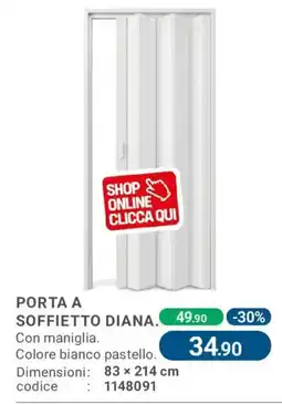 Cfadda Porta a soffietto Diana offerta