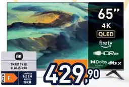 Unieuro Smart TV 4K QLED 65FPRO offerta