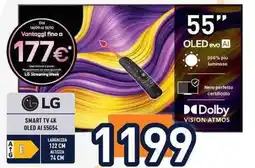 Unieuro LG SMART TV 4K OLED AI 55654 offerta