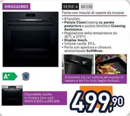 Unieuro Forno con impulsi di vapore da incasso offerta