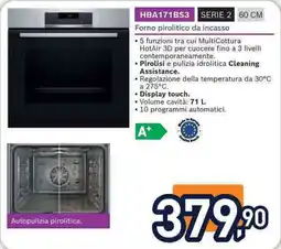 Unieuro Forno pirolitico da incasso offerta